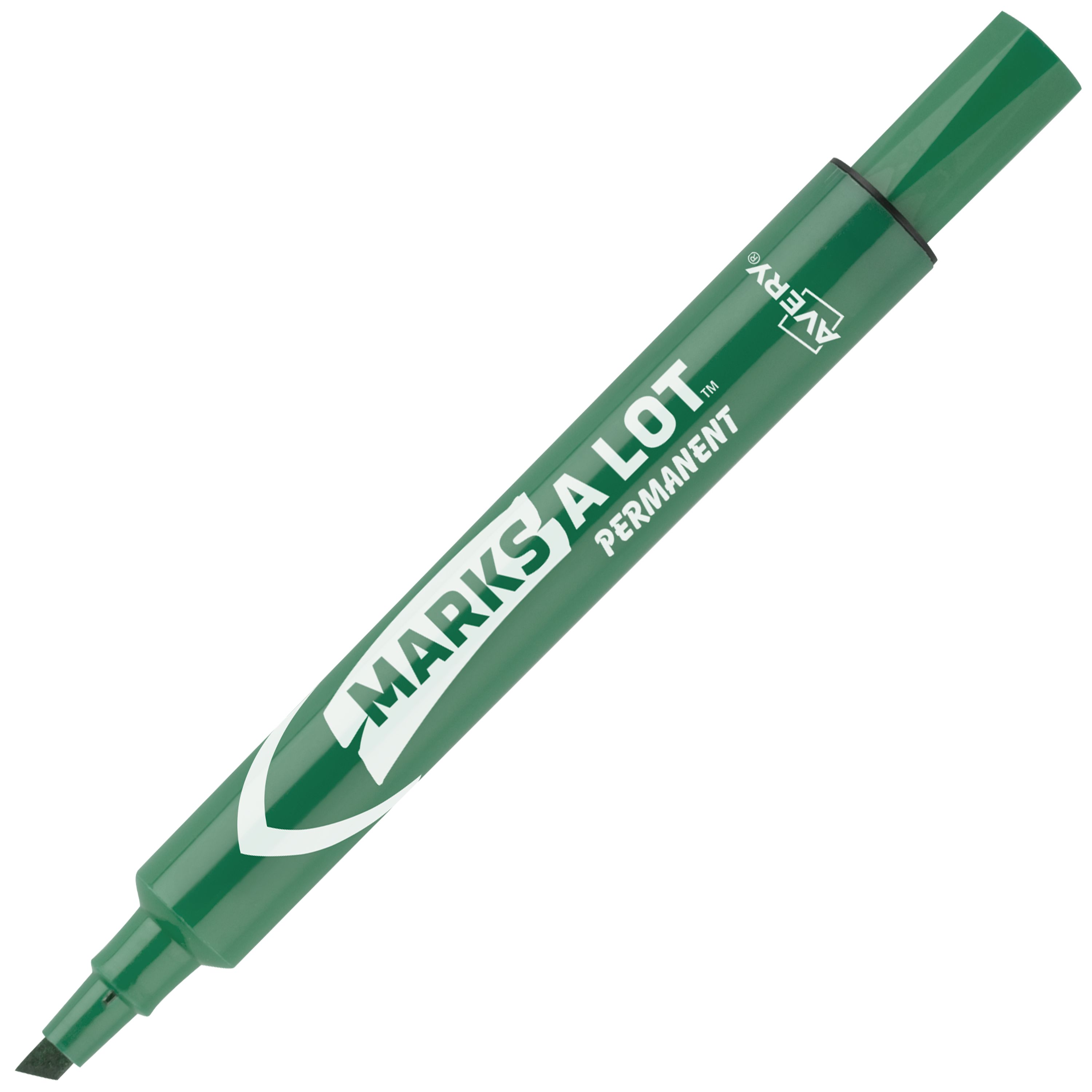 MARK&LONA Jewel Marker グリーン Avery® Marks A Lot Permanent Markers, Large Desk-Style, 1 Green